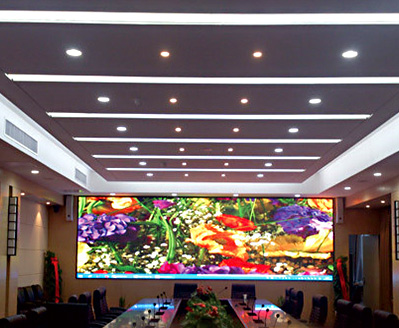 遵義會議大廳室內(nèi)全彩P5高清屏